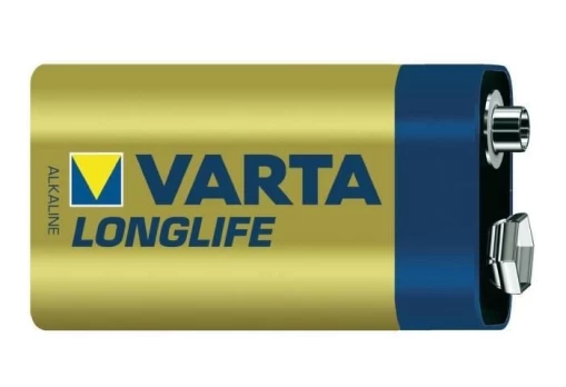 Elementai VARTA LONGLIFE, 9V, šarminiai, 1 vnt.