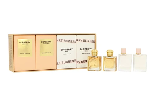 Burberry Mini: Goddess 5ml Moterims Edp 2x 5ml + Burberry Her Edp 2x 5ml