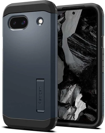 Dėklas Spigen Tough Armor, metal slate - Google Pixel 8a
