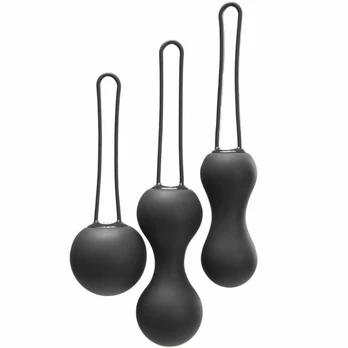 Je Joue Ami Progressive Pelvic Floor Training Set Black 3-Piece