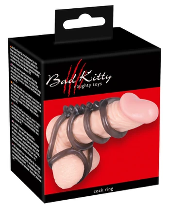 Bad Kitty bk Cock Ring 3 Penio mova, antgalis