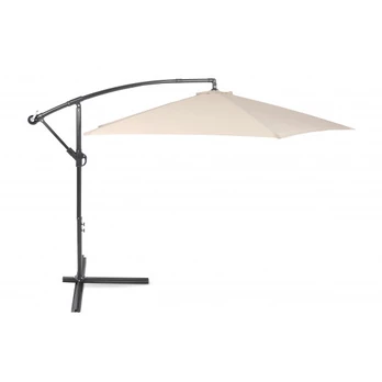Parasol Malabo 300 cm Grey / Ecru