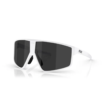 BLIZ P002 akiniai | Matte White - Smoke