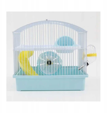 Panama Pet Graužikų narvas 27x20,5x25,5 cm baltas/mėlynas