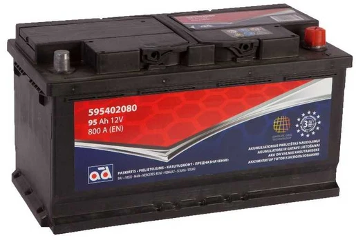 Akumuliatorius AD 95Ah 800A