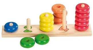 Goki Plan Toys - Rūšiavimas ir skaičiavimas