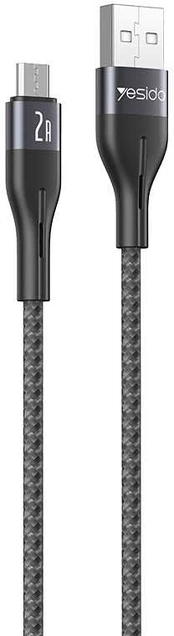 Kab.Yesido CA121 USB to Type-C juodas 2A 1m