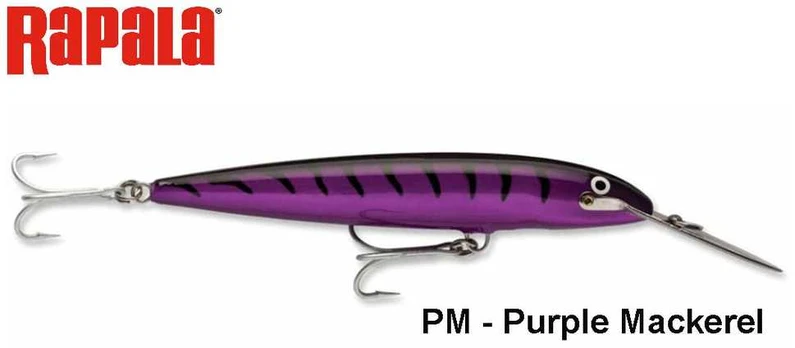 Vobleris Rapala Countdown Magnum CDMAG PM Violetinė Mackerel