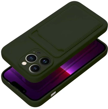 Oem KORTELĖS dėklas IPHONE 16 Plus žalias