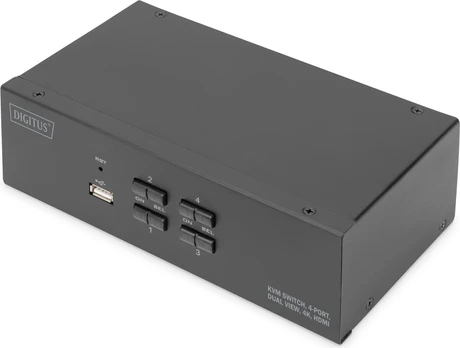Šakotuvas Digitus ZUB Digitus Switch 4 prievadų HDMI
