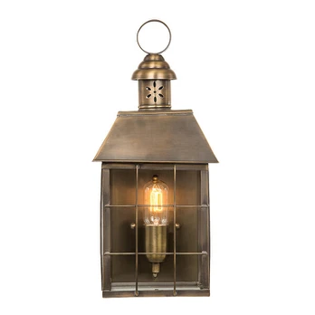 Sieninis lauko šviestuvas Elstead Lighting Hyde park HYDE-PARK-BR