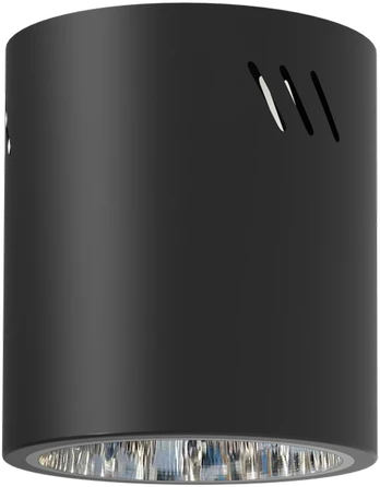 Taškinis šviestuvas, 230v/50Hz, juodos spalvos