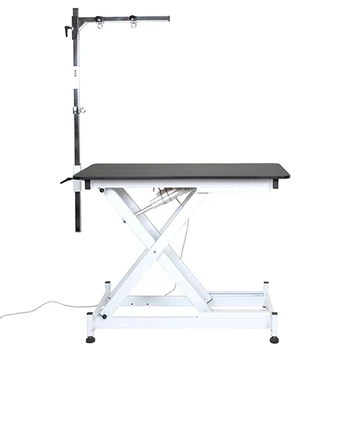 Groom-X Evolution profesionalus elektrinis kirpimo stalas, 115x61x36-92 cm
