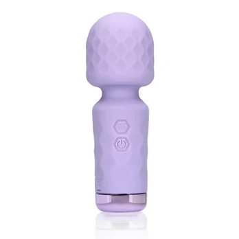 Loveline By Shots Mini Wand Vibrator - Night Magic