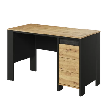 Rašomasis stalas SPOT SP6CDA, juoda/artisan ąžuolas