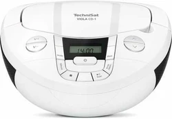 Grotuvas TechniSat Grotuvas CD TechniSat VIOLA CD-1 FM DAB+ MP3 LCD AUX Bluetooth balta