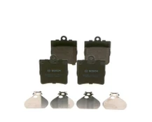 BOSCH 0 986 494 016 Brake pad set kaina