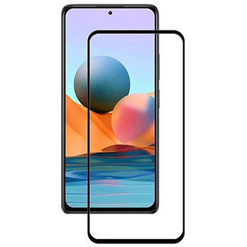 LCD apsauginis stikliukas 9H 5D Xiaomi Redmi 10 juodas