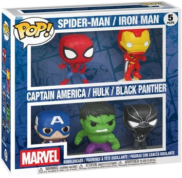 Funko POP pack 5 figures Marvel