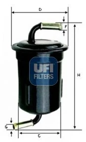 Kuro filtras UFI 31.715.00