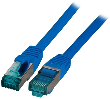 EFB RJ45 Patchkabel S/FTP, Cat.6A, LSZH, 30m, blau