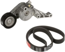 V formos rumbuotas diržas, komplektas GATES K016PK1053 kaina