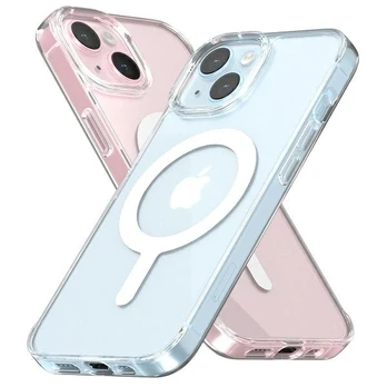 Dėklas Mercury etui MagSafe Jelhard iPhone 15 | 14 | 13 6,1" transparent