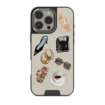 Boss Babe - iPhone 16 Pro Max Case, Elite Dark (MagSafe) / Silver