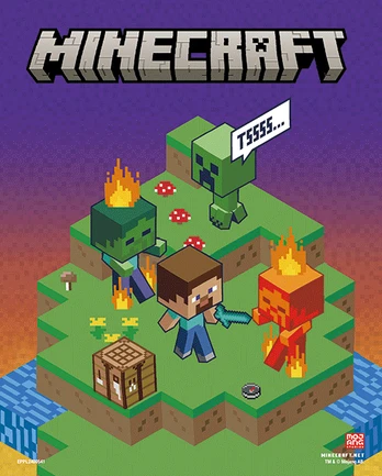 PYRAMID MINECRAFT - LENTICULAR POSTER