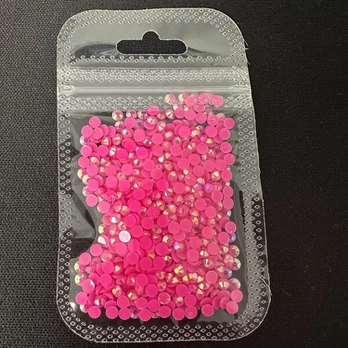 Nagų papuošimai, Rose Red 3mm-5g/1 Pack
