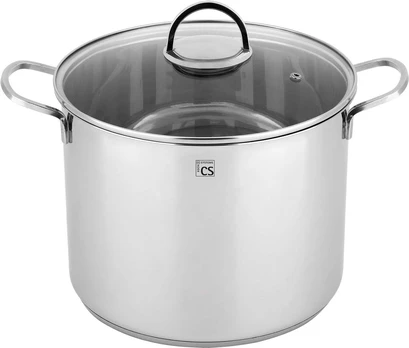 Puodas Trier, Ø24 cm, 10 l, sidabro sp.