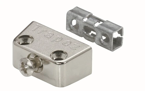 Fiksatorius HETTICH, pak. 4 vnt. dengtas nikeliu, 89355