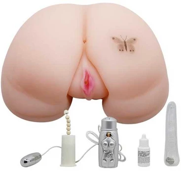 BAILE -REALISTIC VAGINA AND ASS, Vibration Rotation Heating function Sex talk