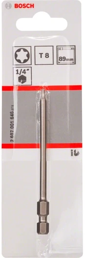Bosch Torx antgalis T30, l=89mm 1 vnt, Extra Hart