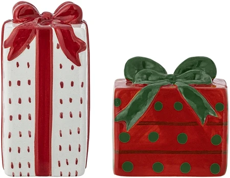 Bloomingville - Marnia Salt & Pepper Shaker Set - Multi - Ceramic