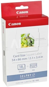 Canon KC-18 IS Sticker 50x50 mm
