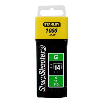 140 G tipo kab. „STANLEY" 1000 vnt. 14mm
