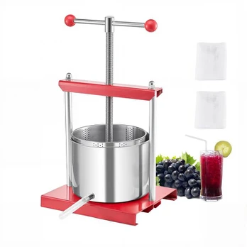 Vevor vaisių spaustuvas, 6 l
