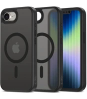 Matinis juodas dėklas Apple iPhone 16E telefonui "Tech-Protect Magmat Magsafe"