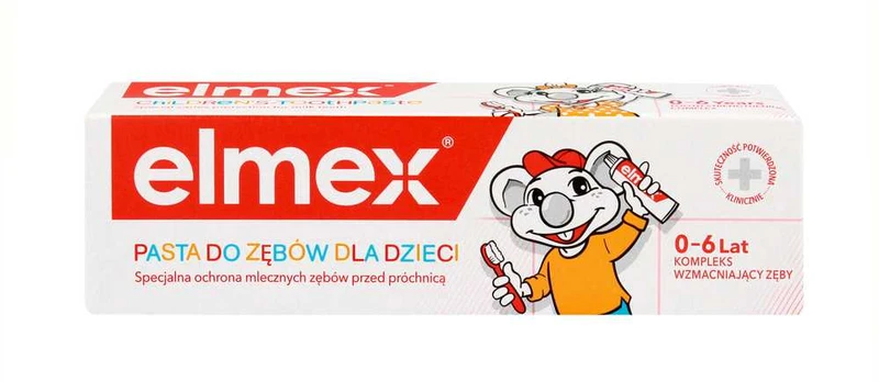 ELMEX dantų pasta, 0-6 metų vaikams, 50 ml