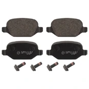 FEBI FE16853 Brake pad set kaina
