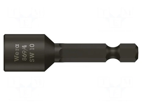 Screwdriver bit | hex socket | Socket: HEX 7mm | Overall len: 50mm