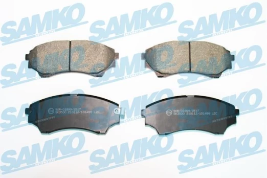 Stabdžių trinkelių rinkinys, diskinis stabdys SAMKO 5SP1499