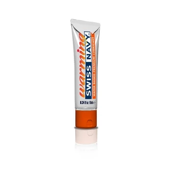 Swiss Navy Vanduo-Based Warming Lubricant 10ml - Compact Travel Bottle