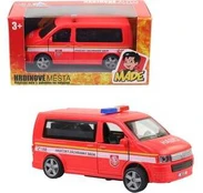 MaDe Auto hasičská dodávka, CZ design i box