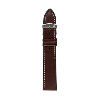 Leather strap Zeppelin brown 22 mm