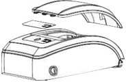 Zebra KIT, Repair, Cover Assy, Fixed Sensor, (includes Media Window), (TT)