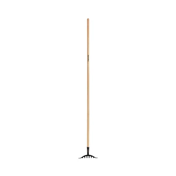 Grėblys FISKARS SOLID WOOD, 10 dantų, 25 cm, rožių