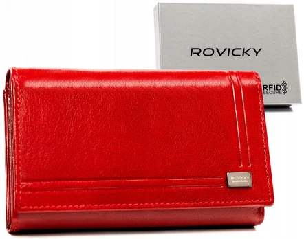Odinė piniginė RFID ROVICKY CPR-007-BAR