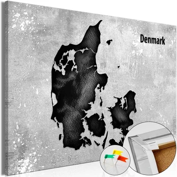 Artgeist Kamštinis paveikslas - Scandinavian Beauty [Cork Map]